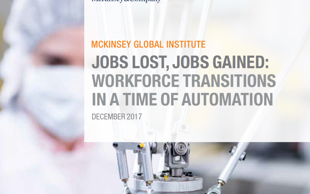 Jobs lost, jobs gained: workforce transitions in a time of automation