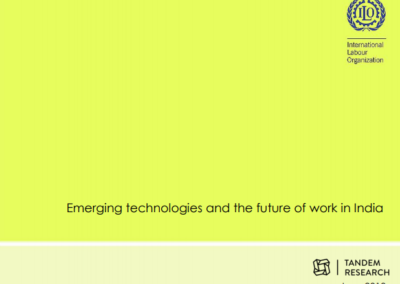 Emerging technologies and the future of work in India