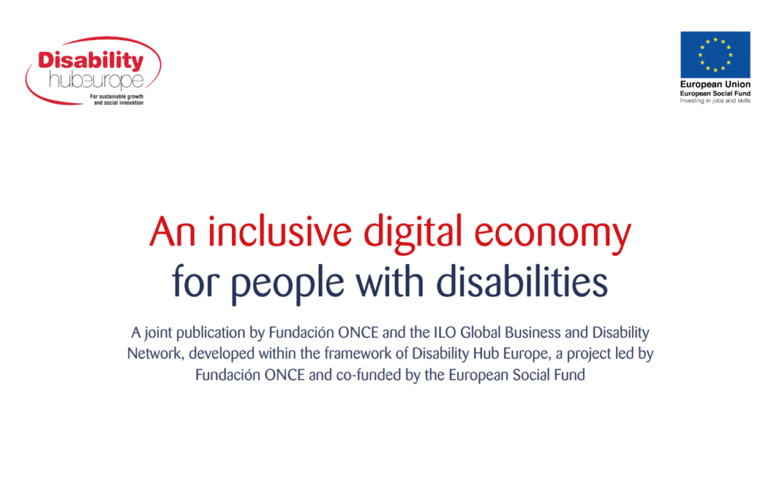 An inclusive digital economy for people with disabilities