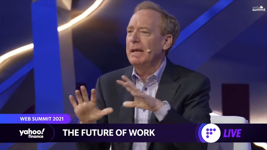 Microsoft President Brad Smith on the Future of Work